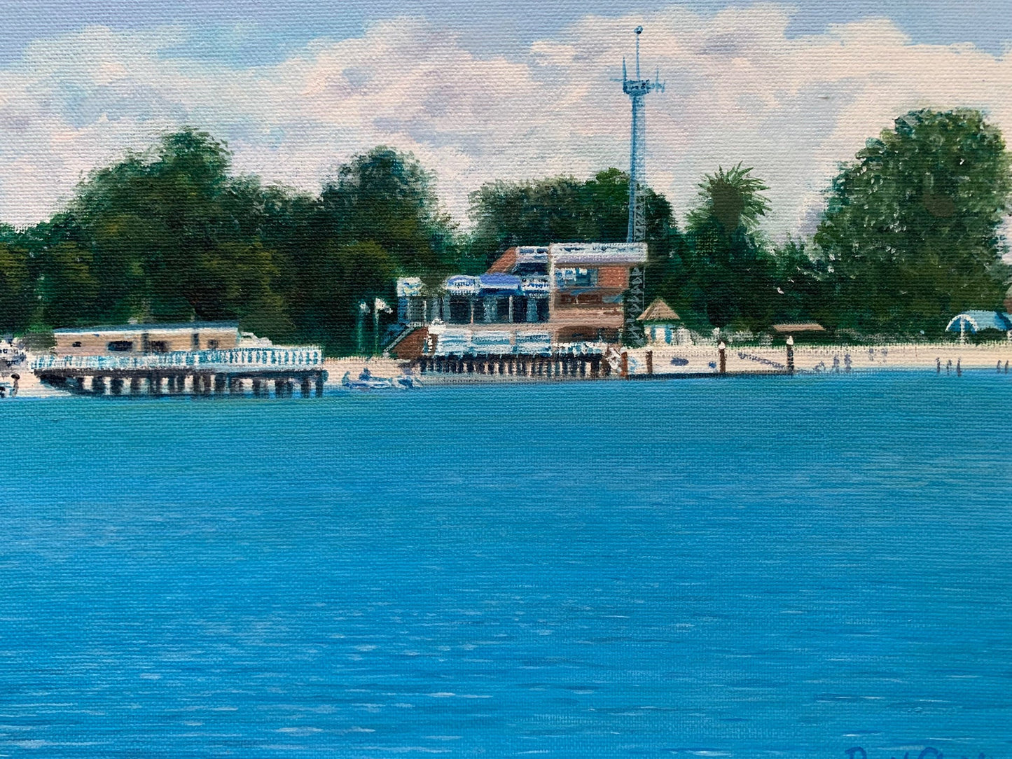 Jacobs Well from the water