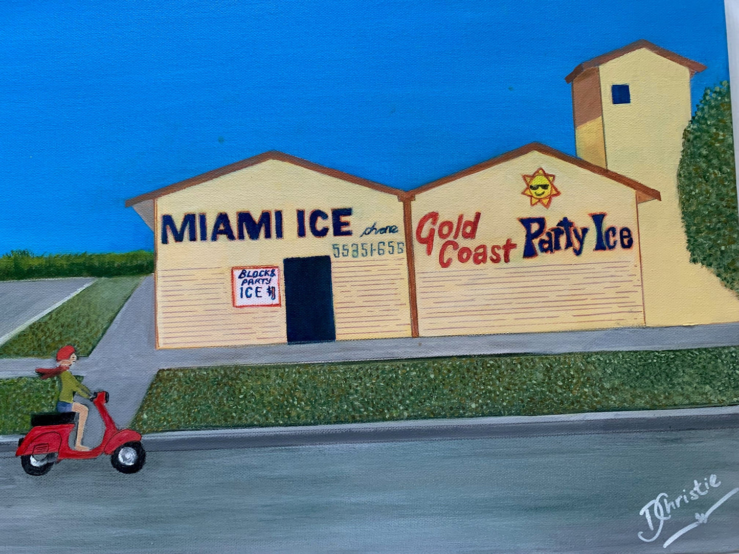 Miami Ice with Vespa